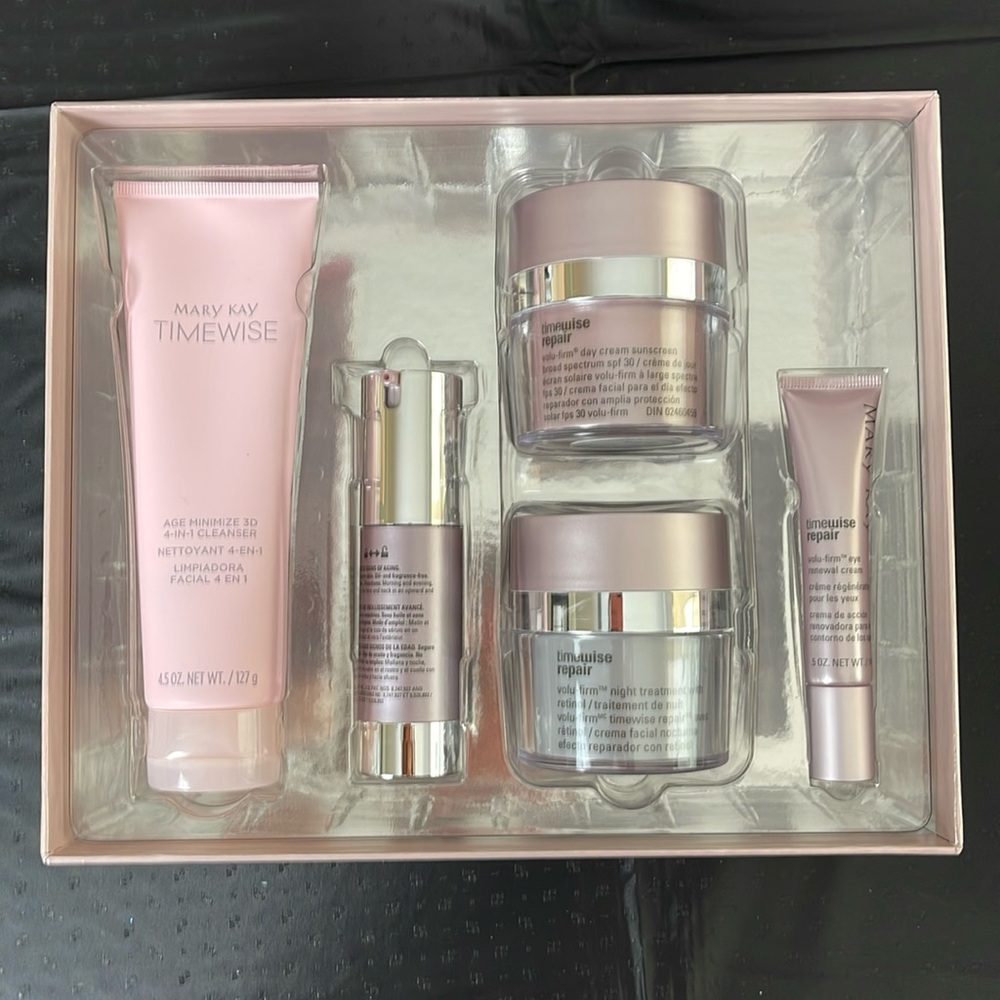 Timewise repair skincare set by Mary Kay.